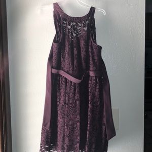 David’s bridal girls lace dress